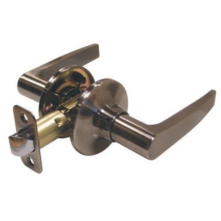 DELTANA Morant Home Series Flat Handle Leverset Single Cylinder Oil Rubbed Bronze 6411-10B